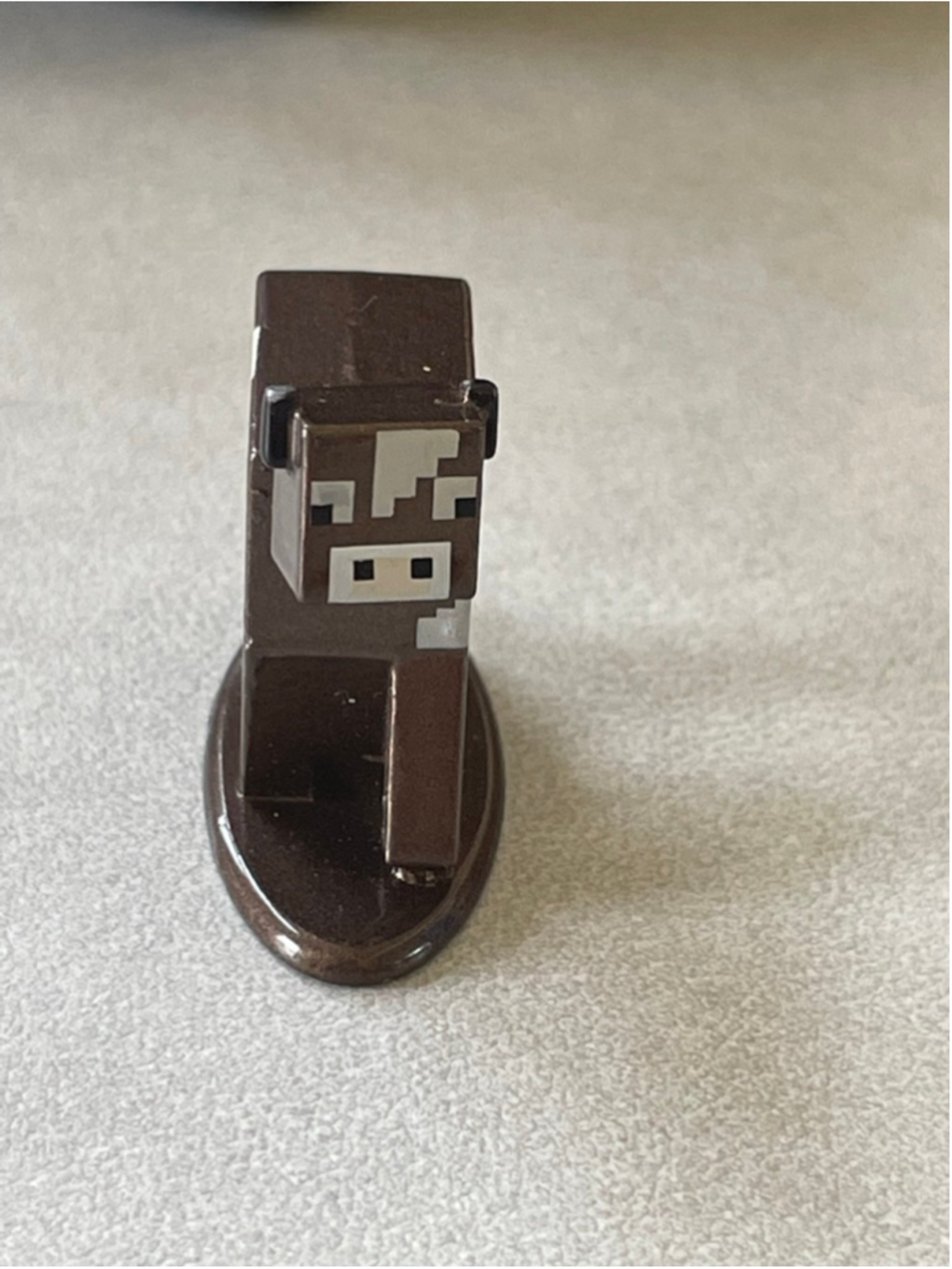 Jada Toys Minecraft Toy Action Figure Die-Cast Metal, Cow 1.5”